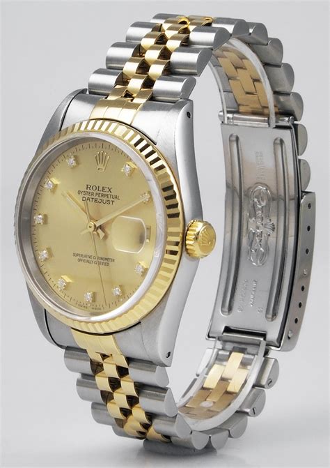 rolex oyster perpetual date 1989|Rolex 16233 diamond dial.